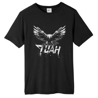 Hawk Tuah Guy Spit Joke Wet That Thang Splash Down Tall Fusion ChromaSoft Performance T-Shirt