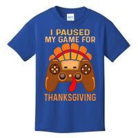 Happy Thanksgiving gaming fall Turkey gamer Kids T-Shirt