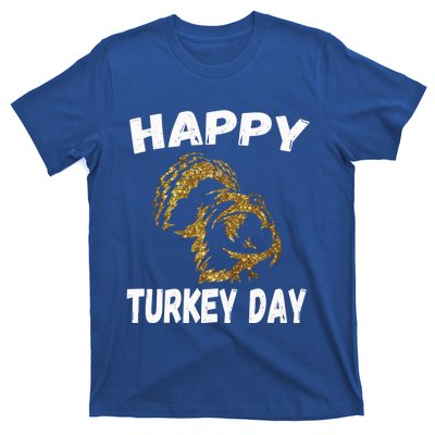 Happy Thanksgiving Great Gold Turkey Pilgrim Day Gift T-Shirt