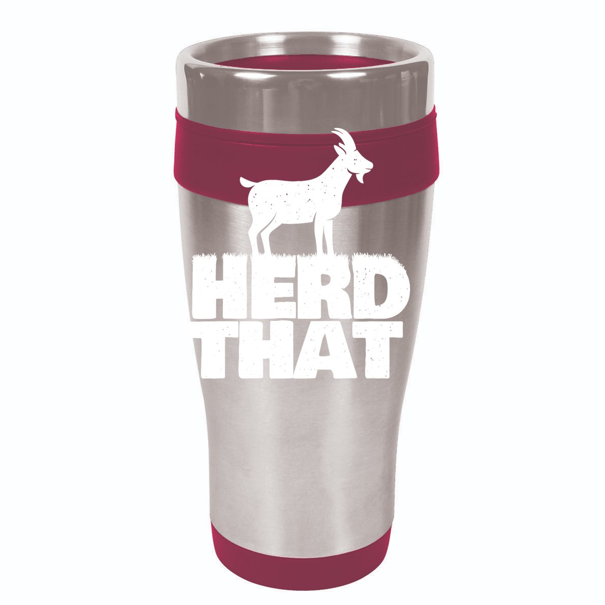 Herd That Goat Farm Animal Lover Rancher Farmer Farming V-Neck T-Shirt