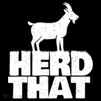Herd That Goat Farm Animal Lover Rancher Farmer Farming Premium T-Shirt