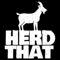 Herd That Goat Farm Animal Lover Rancher Farmer Farming Cropped Pullover Crew