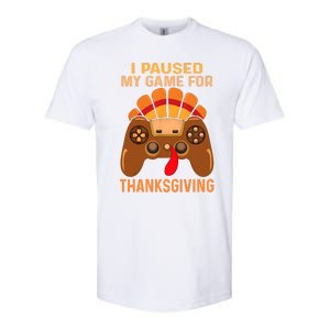 Happy Thanksgiving Gaming Fall Turkey Gamer Softstyle CVC T-Shirt