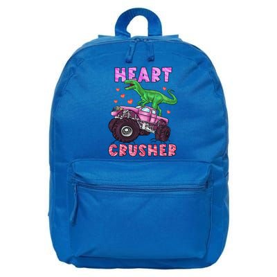 Heart Tmeaningful Giftrex Crusher Dinosaur Valentines Day Gift 16 in Basic Backpack