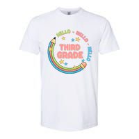 Hello Third Grade Softstyle® CVC T-Shirt