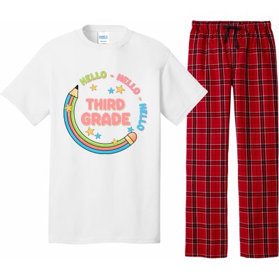 Hello Third Grade Pajama Set