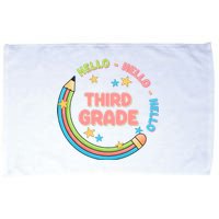 Hello Third Grade Microfiber Hand Towel