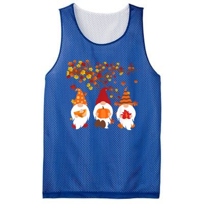 Halloween Three Gnomes Hat Leopard Pumpkin Fall Leaves Cool Gift Mesh Reversible Basketball Jersey Tank