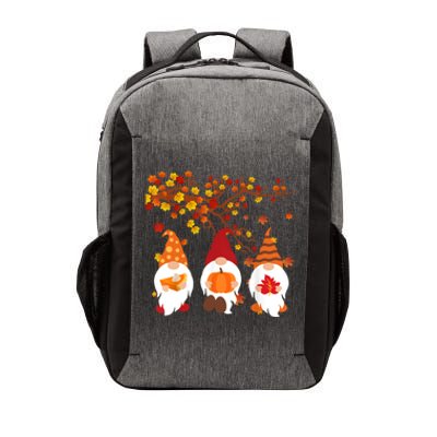 Halloween Three Gnomes Hat Leopard Pumpkin Fall Leaves Cool Gift Vector Backpack