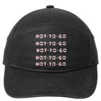 Hot To Go Hot To Go Bi Pride Lesbian Pride Queer 7-Panel Snapback Hat