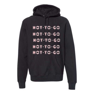 Hot To Go Hot To Go Bi Pride Lesbian Pride Queer Premium Hoodie