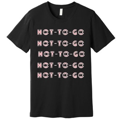 Hot To Go Hot To Go Bi Pride Lesbian Pride Queer Premium T-Shirt