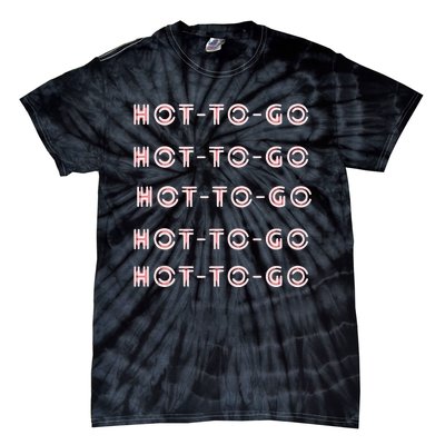 Hot To Go Hot To Go Bi Pride Lesbian Pride Queer Tie-Dye T-Shirt