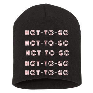 Hot To Go Hot To Go Bi Pride Lesbian Pride Queer Short Acrylic Beanie