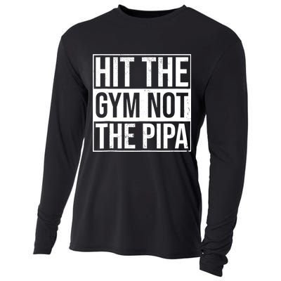 Hit The Gym Not The Pipa Cooling Performance Long Sleeve Crew