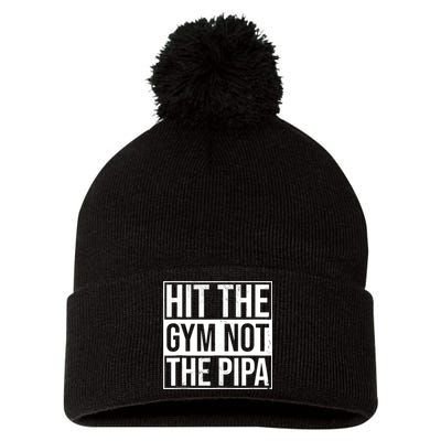 Hit The Gym Not The Pipa Pom Pom 12in Knit Beanie