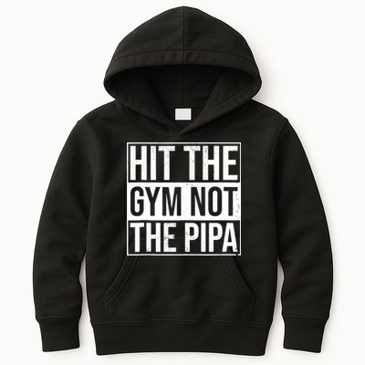 Hit The Gym Not The Pipa Kids Hoodie