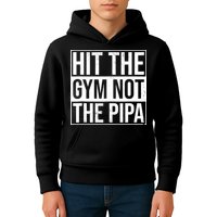 Hit The Gym Not The Pipa Kids Hoodie
