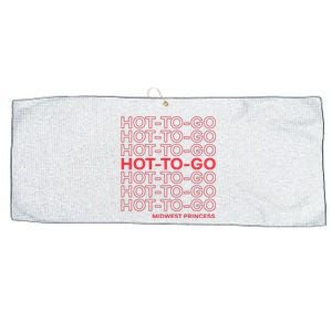 Hot To Go Wlw Midwest Princess Queer Large Microfiber Waffle Golf Towel