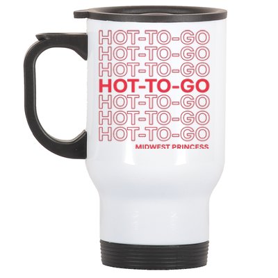 Hot To Go Wlw Midwest Princess Queer Stainless Steel Travel Mug