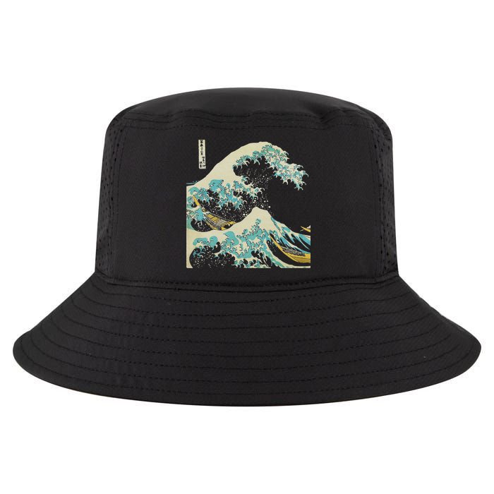 Hokusai The Great Wave Cool Comfort Performance Bucket Hat