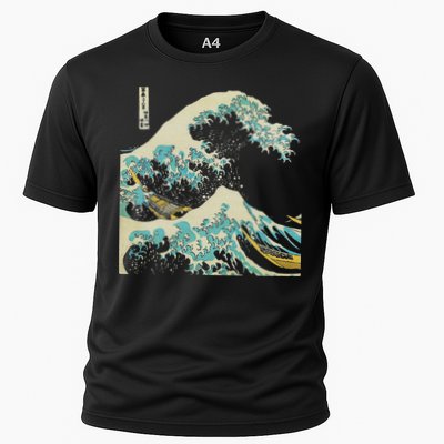 Hokusai The Great Wave Cooling Performance Crew T-Shirt