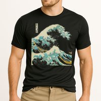 Hokusai The Great Wave Cooling Performance Crew T-Shirt