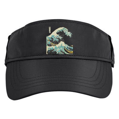 Hokusai The Great Wave Adult Drive Performance Visor