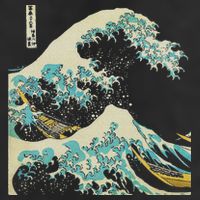 Hokusai The Great Wave Adult Drive Performance Visor