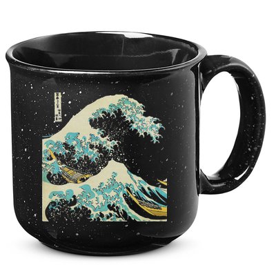 Hokusai The Great Wave 15oz Campfire Ceramic Mug