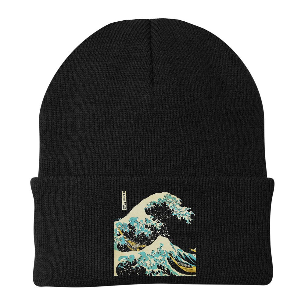 Hokusai The Great Wave Beanie