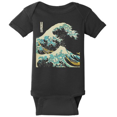 Hokusai The Great Wave Baby Bodysuit