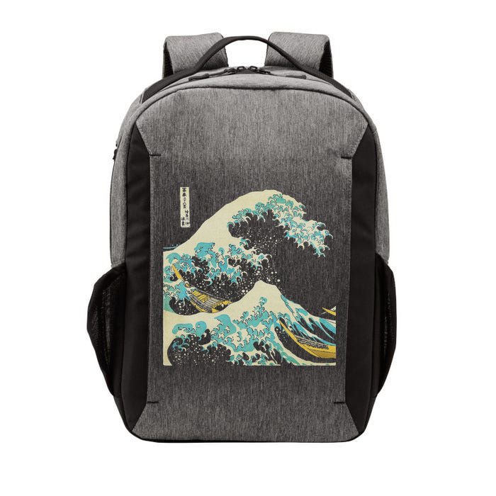 Hokusai The Great Wave Vector Backpack