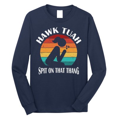 Hawk Tuah Girl Long Sleeve Shirt