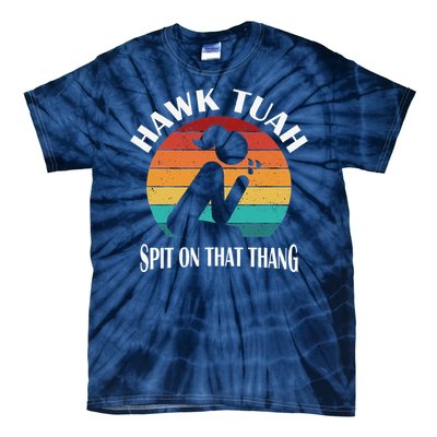 Hawk Tuah Girl Tie-Dye T-Shirt