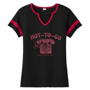 Hot To Go Wlw Midwest Princess Queer Ladies Halftime Notch Neck Tee