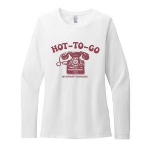 Hot To Go Wlw Midwest Princess Queer Womens CVC Long Sleeve Shirt