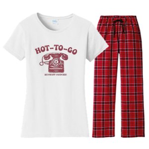 Hot To Go Wlw Midwest Princess Queer Women's Flannel Pajama Set