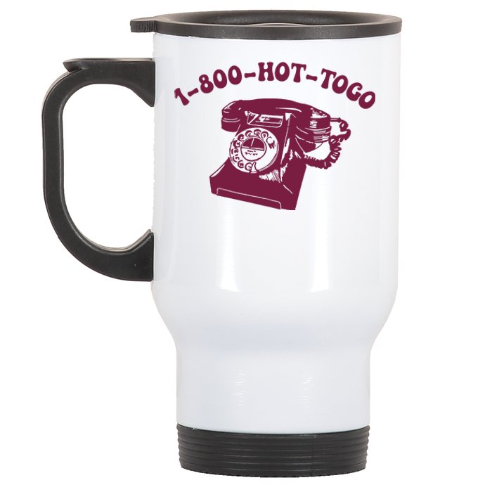 Hot To Go Wlw Midwest Princess Queer. Stainless Steel Travel Mug