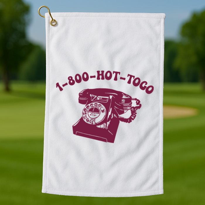 Hot To Go Wlw Midwest Princess Queer. Golf Towel