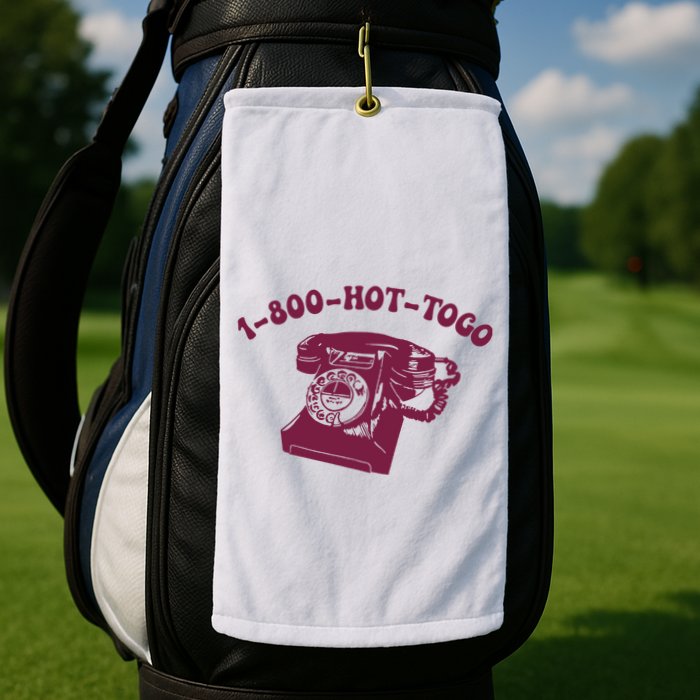 Hot To Go Wlw Midwest Princess Queer. Golf Towel