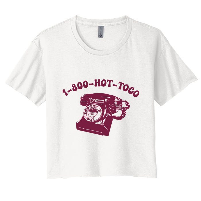 Hot To Go Wlw Midwest Princess Queer. Women's Crop Top Tee