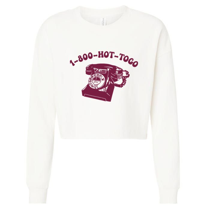 Hot To Go Wlw Midwest Princess Queer. Cropped Pullover Crew