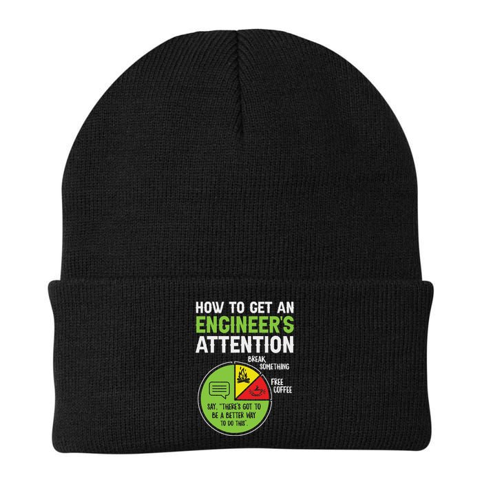 How To Get An Engineer's Attention Knit Cap Winter Beanie