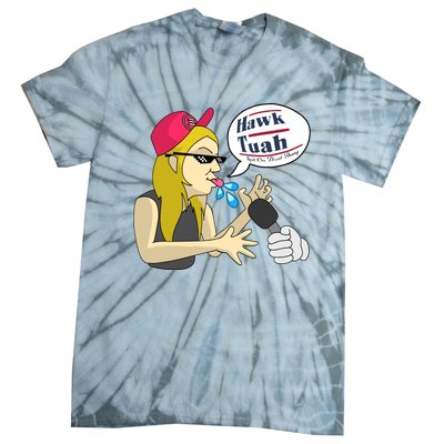 Hawk Tuah Girl Spit On That Thang Tie-Dye T-Shirt