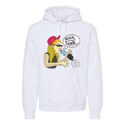 Hawk Tuah Girl Spit On That Thang Premium Hoodie