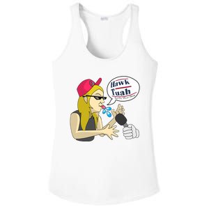 Hawk Tuah Girl Spit On That Thang Ladies PosiCharge Competitor Racerback Tank