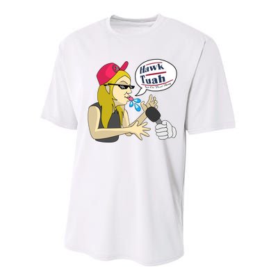 Hawk Tuah Girl Spit On That Thang Performance Sprint T-Shirt