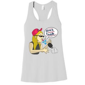 Hawk Tuah Girl Spit On That Thang Women's Racerback Tank