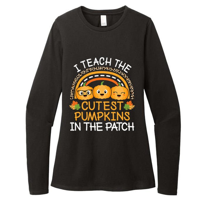 Halloween Teacher: Guide the Adorable Patch Pumpkins Womens CVC Long Sleeve Shirt